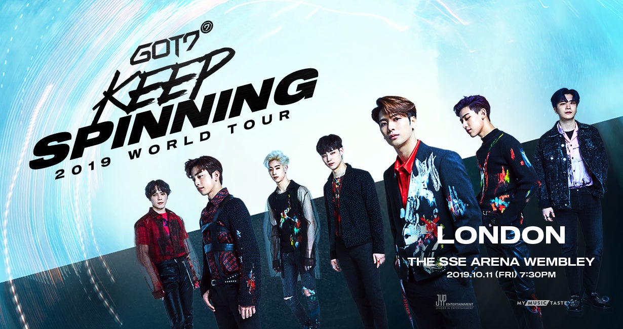 MyMusicTaste presents GOT7 2019 World Tour “KEEP SPINNING” in London