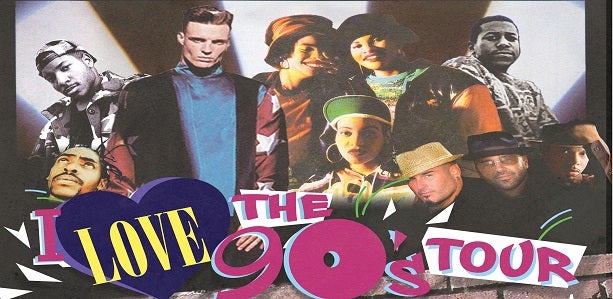 I Love The 90s Featuring Vanilla Ice Salt N Pepa Color Me Badd And Coolio Ovo Arena Wembley