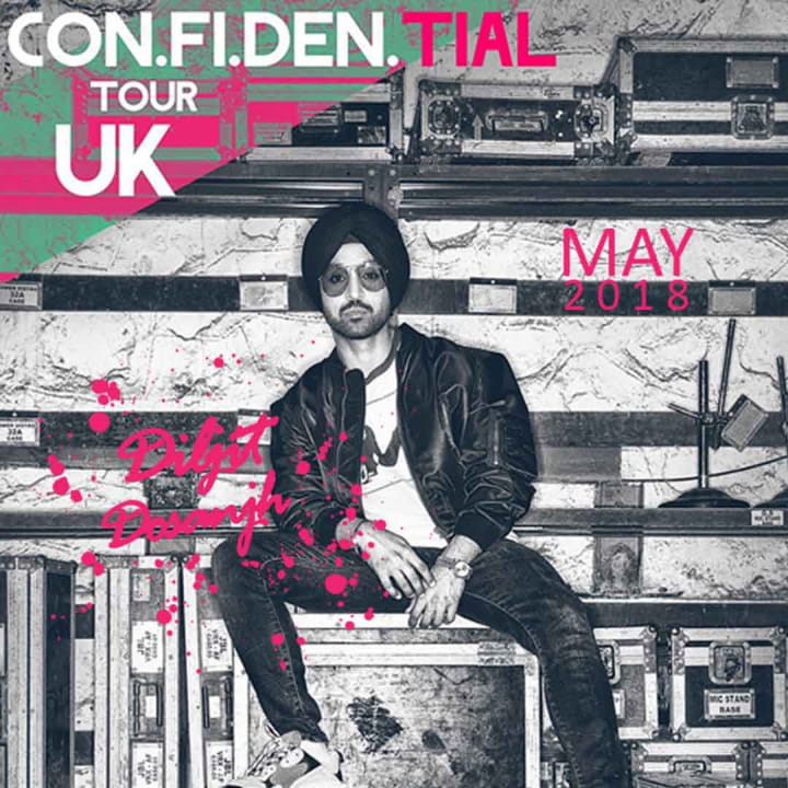 Diljit Dosanjh Con.Fi.Den.Tial Tour OVO Arena Wembley