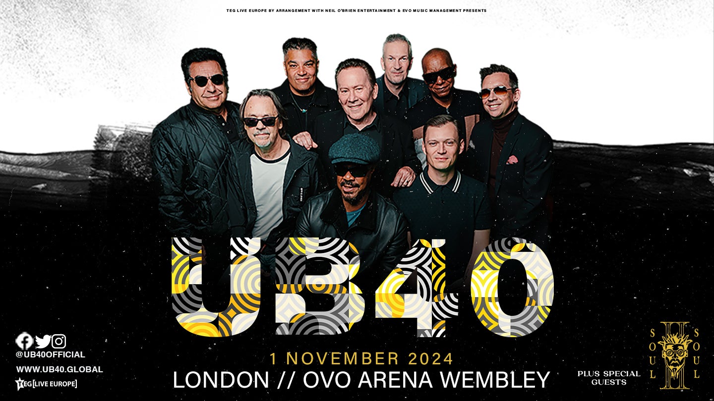 More Info for UB40 + SOUL II SOUL